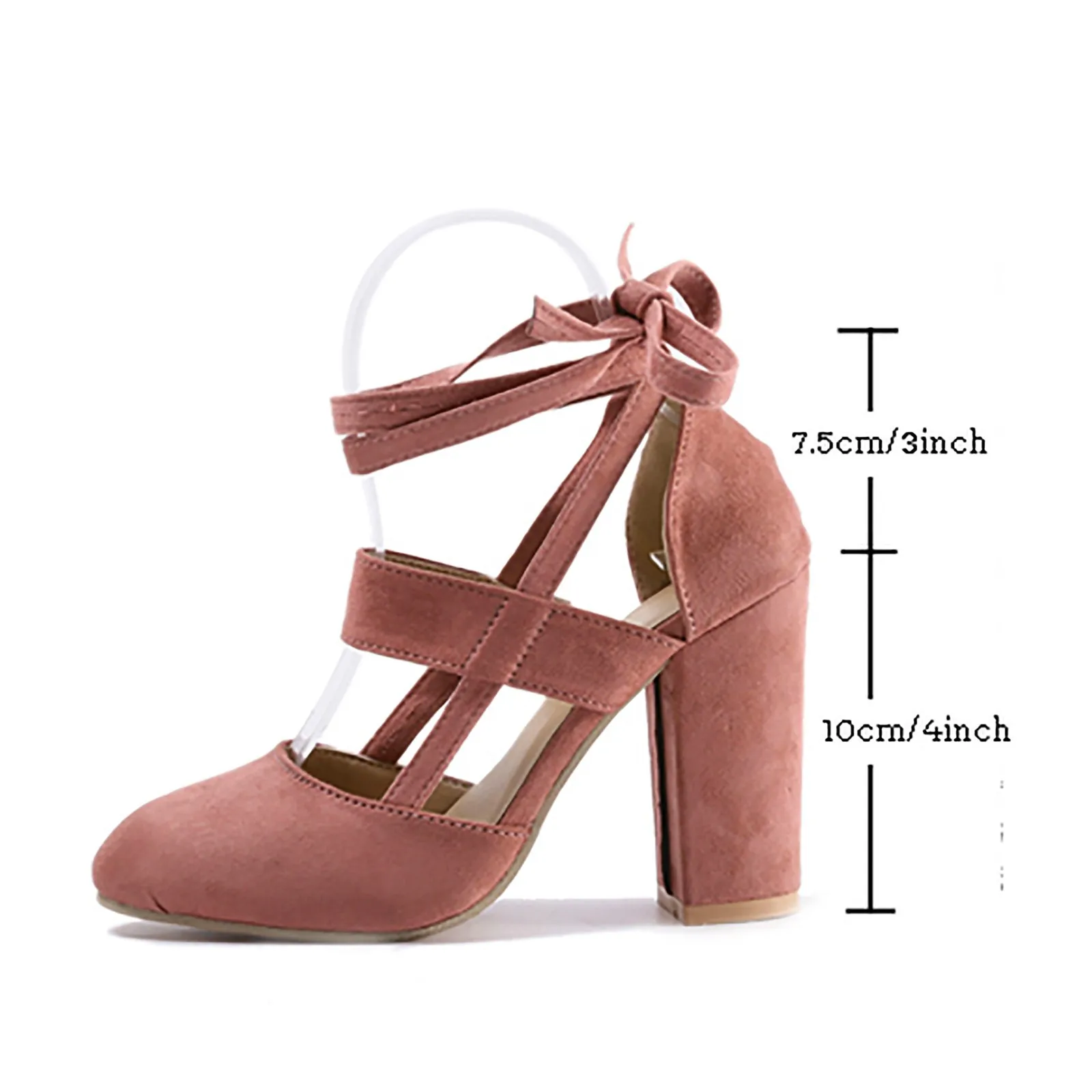 Women’s Squared Toe Chunky Sandals 5