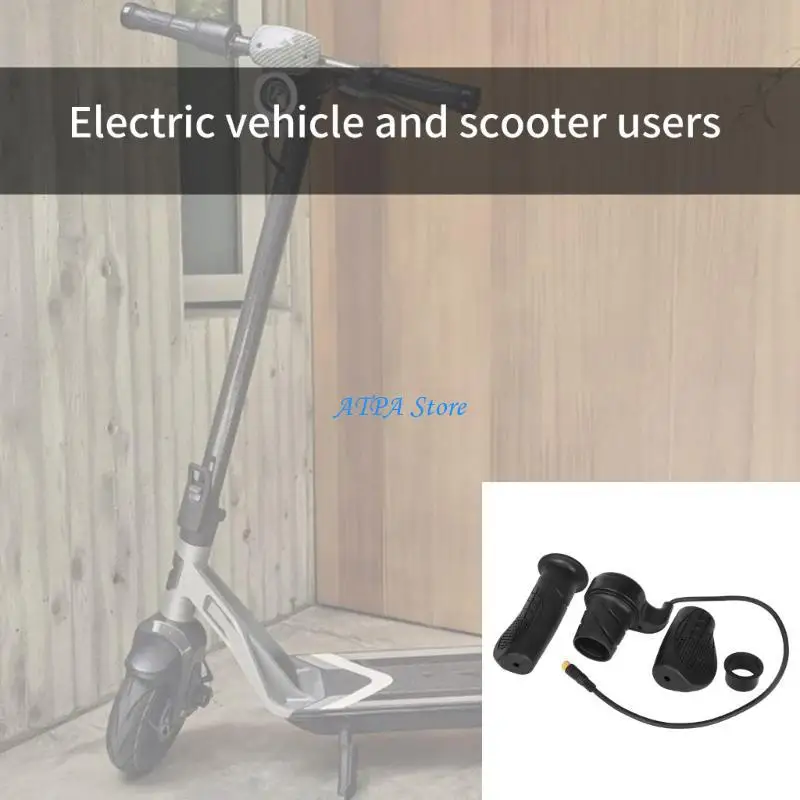 U13C Half Throttles Electric Speed Controllers Regulable Durability Throttles for Upgrading Or Replacing Scooters Systems