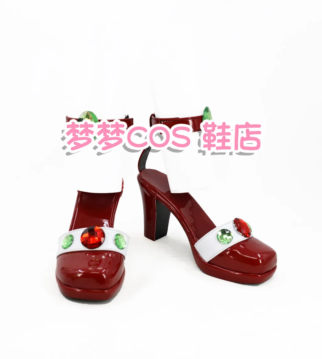 Tengen Toppa Gurren Lagann Nia Teppelin Cosplay Shoes High-heeled Sandals Halloween Christmas Women Men Cosplay Shoes