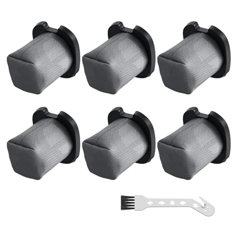 

A39T-6Pcs Vacuum Filter Replacement For Shark Cyclone PET Handheld Vacuum CH700,CH701,CH701C & CH700WM,Part XDCFCH700