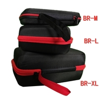 Earphone Data Big Size Storage Bag Square Rectangle Cable Organizer Bags Red Zipper Pouch Tech Gadgets Portable Charger U Disk