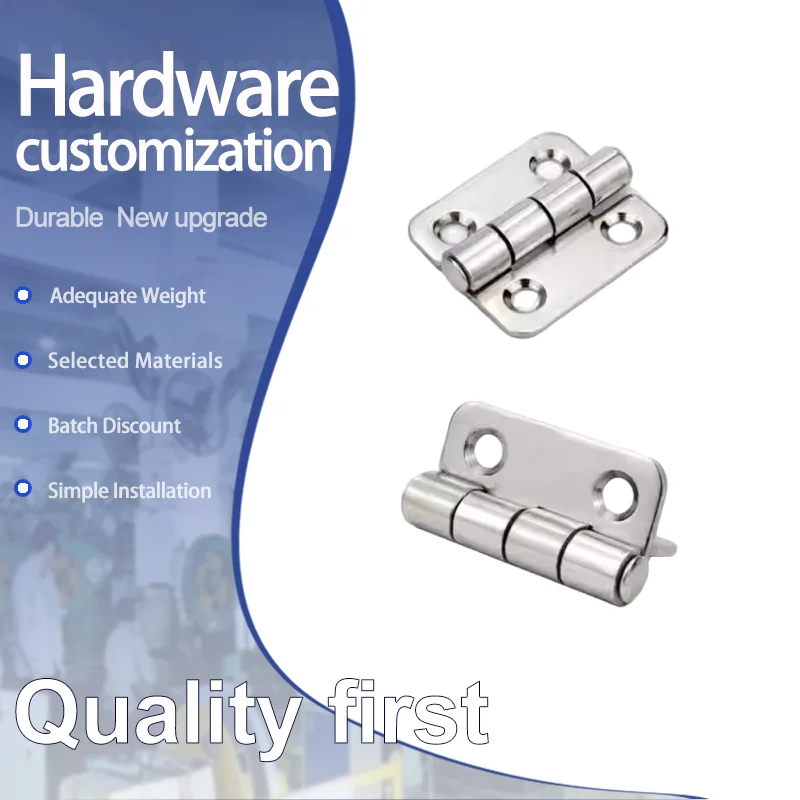 304 Stainless Steel Industrial Machinery Cabinet for Truck Trailer Doors with Welded Hinges Durable for Automotive Equipment