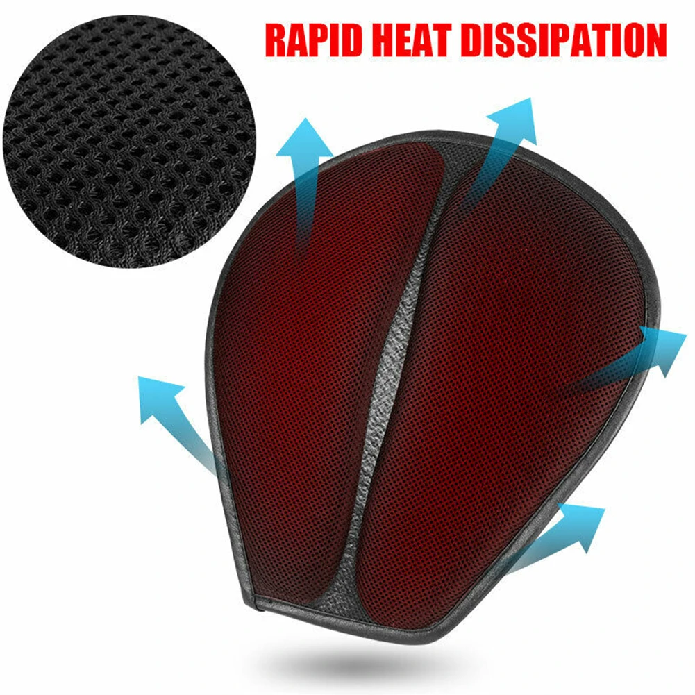 New Comfortable Summer Motorcycle Scooter Electric Bicycle Breathable 3D Mesh Seat Cover Cushion Motorcycle Seat Cushions