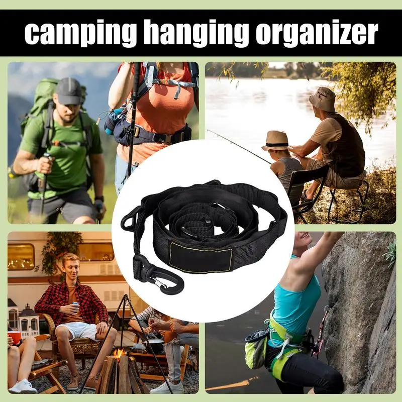 Zurr gurte für Rucksack camping gurte Utility Strap Schnell verschluss verstellbare Gurte Rucksack gurte Schnallen riemen