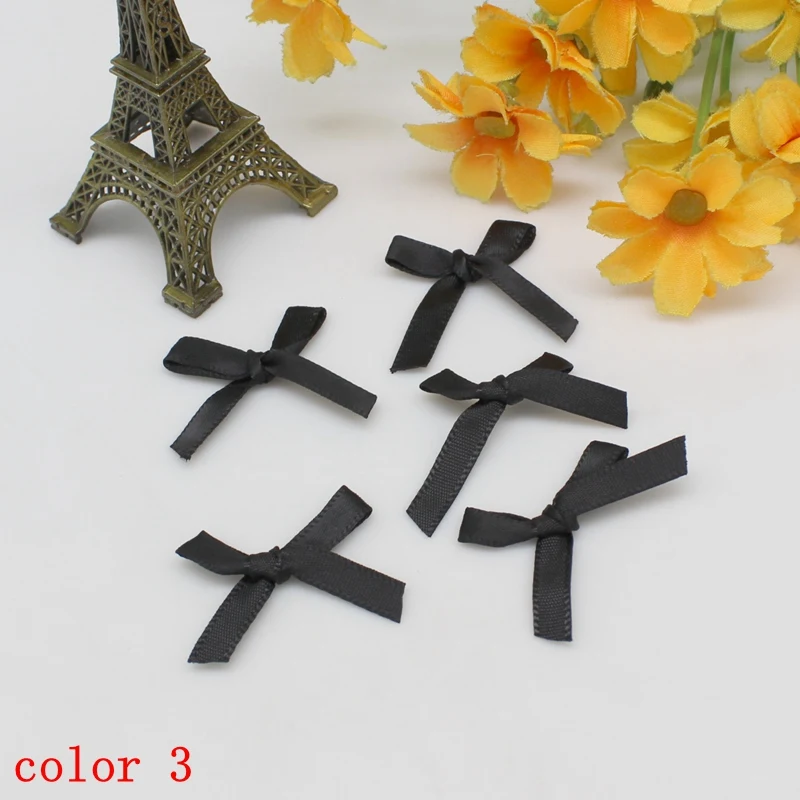 100 Stück oder 200 Stück 20–30 mm Bandschleifen, kleine Größe, Satinband, Schleife, Blume, DIY, Basteln, Blumen, Schleifen, Geschenk, Basteln, Dekoration, Upick – Detail 8