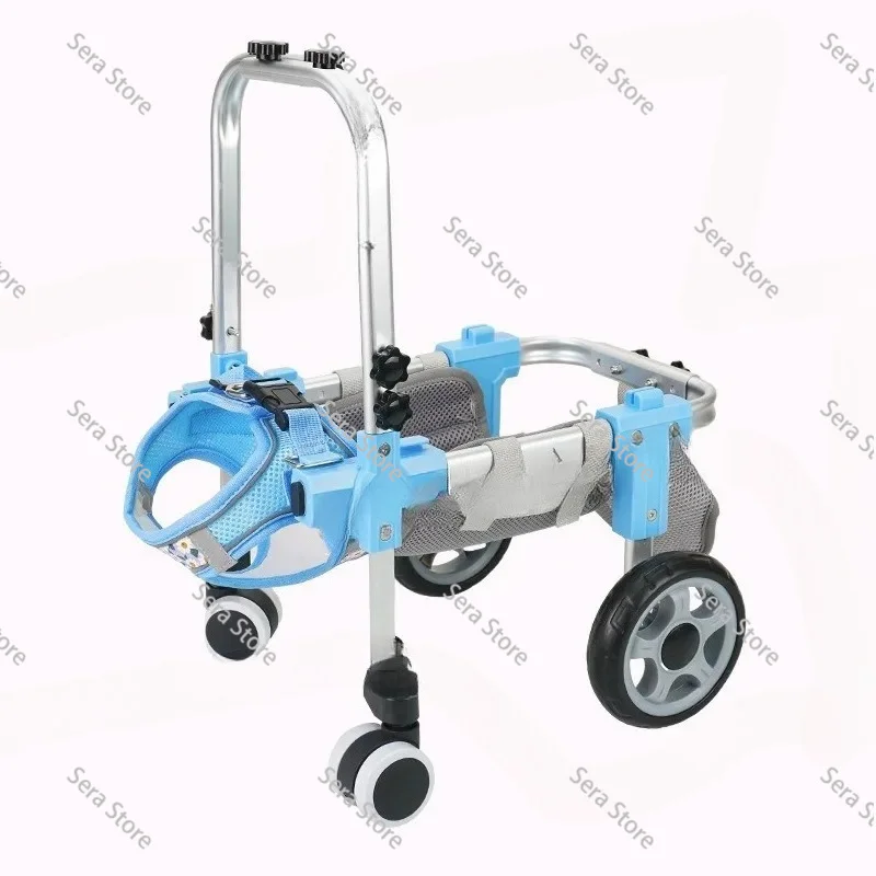 fauteuil-roulant-pour-chiens-et-chats--chariot-de-soutien-arriere-retractable-et-leger-ameliore-pour-l'assistance-des-membres-arriere