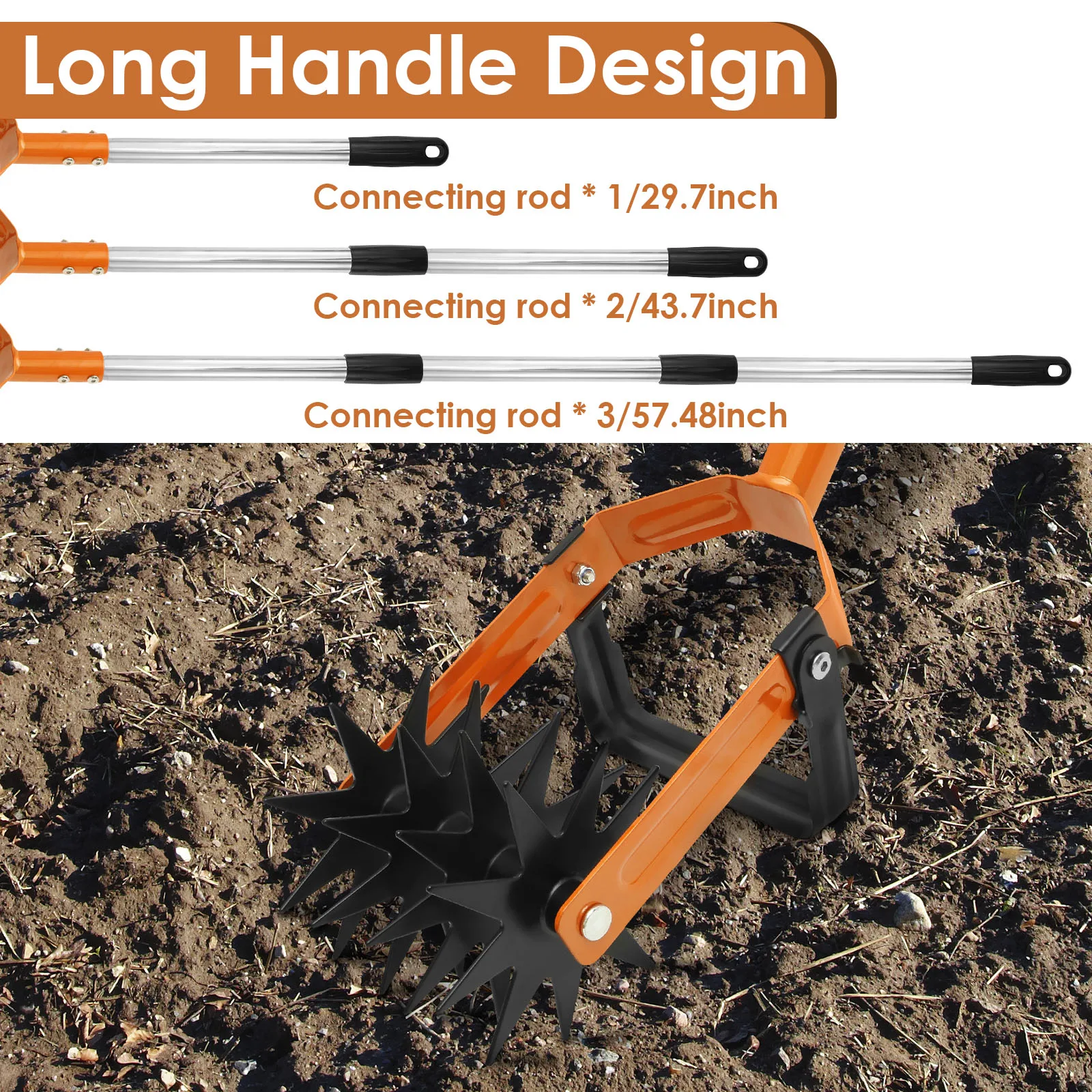 Alat Anakan 2-In-1 Baru Pegang - Gardening Tools Long ulasan dan harga