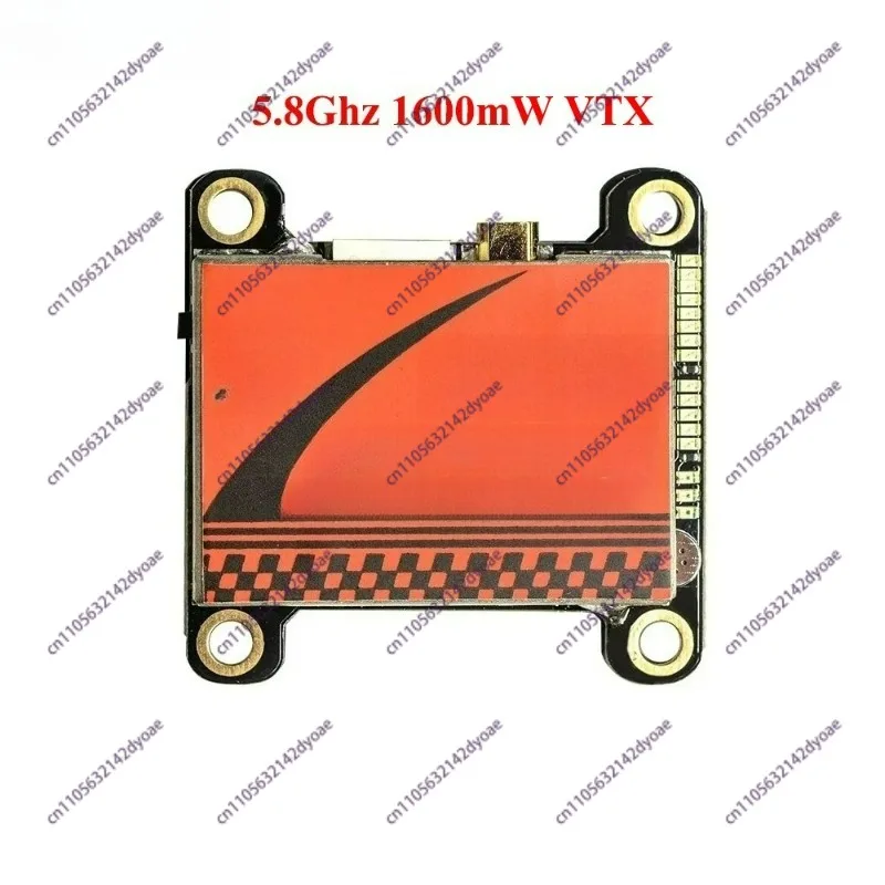 5.8G 200-1600mW Adjustable Power Image Transmitter with SMA Antenna for Drone/Traverser/Model Aircraft