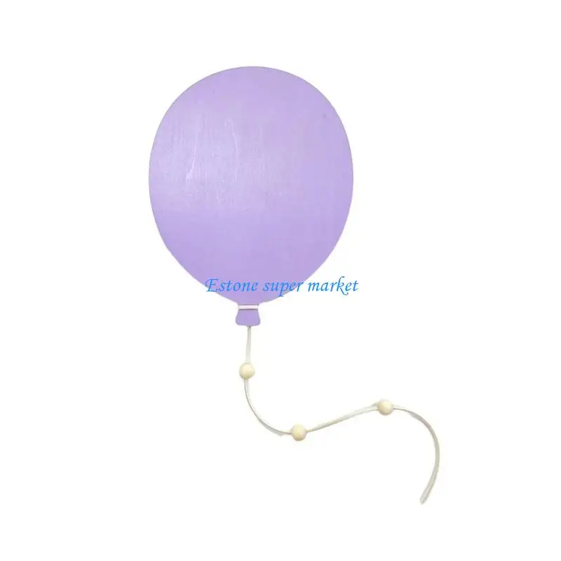 090B Delightful Wooden Balloon Wall Decor Bab Photo Props Make Lasting