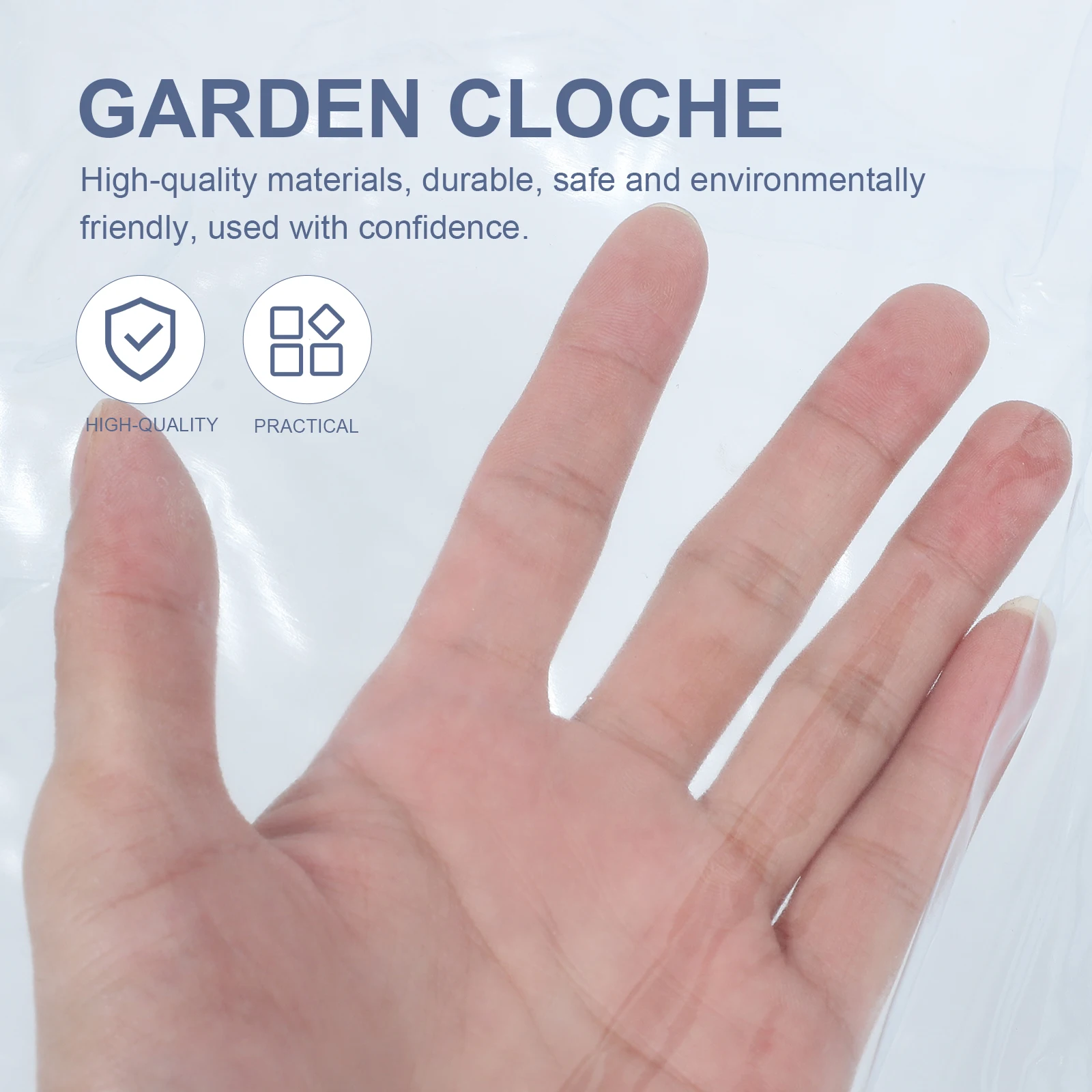 

1Pcs Greenhouse Cover PVC Durable Waterproof Plant Protection Tunnel Style Greenhouse Cover Folding Garden Grow Tent Accessory