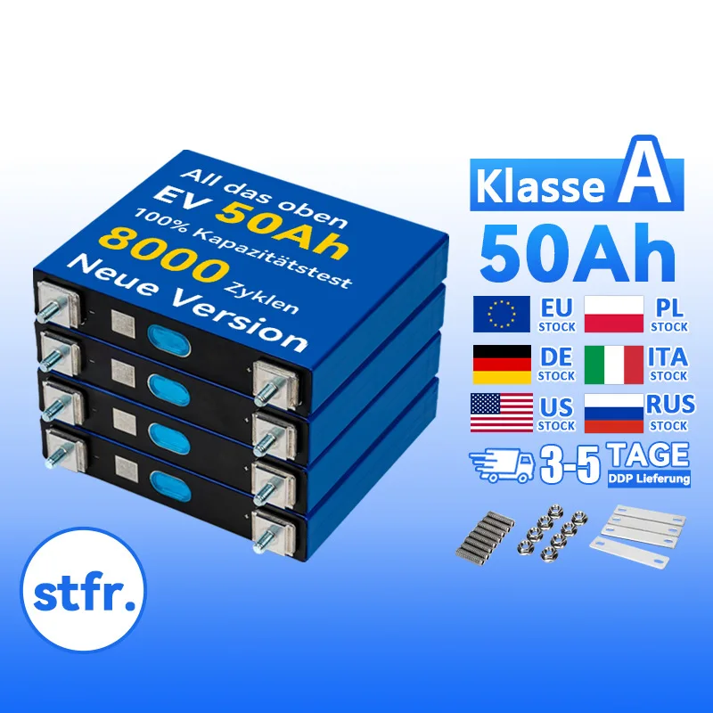 аккумуляторная батарея lifepo4 3.2V LifePo4 50Ah LF50F lifepo4 battery Prismatic Lithium Cell аккумулятор lifepo4 bateria lifepo
