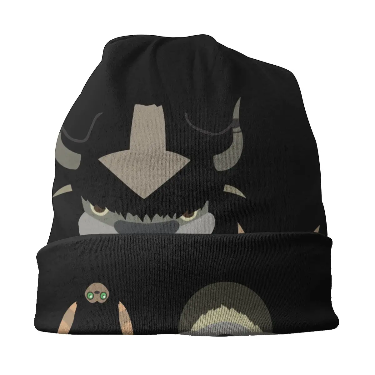 Appa And Momo Avatar The Last Airbender Caps Fashion Street Skullies Beanies Hat Men Women Male Spring Warm Bonnet Knitted Hat