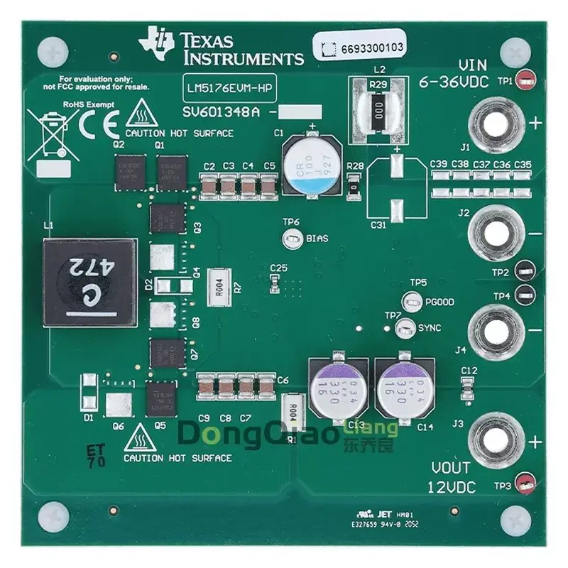 Spot LM5176EVM-HP wide VIN high power boost-voltage buck controller evaluation module