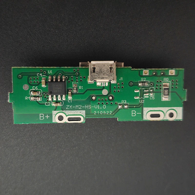 Lithium Battery Charger Board PCBA Circuit Board 3.7 To 5V 1A Micro/USB M3 Mobile Power Bank Power Motherboard Charging Module