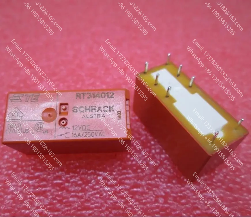 

NEW relay RT314012 12VDC RT314012-12VDC 12VDC DC12V 16A 250V DIP8
