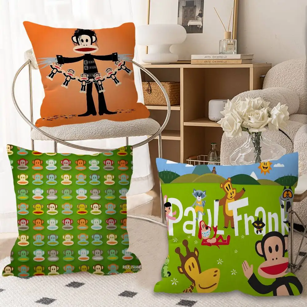 Logo P-Pauls F-Frank Cushion Cover Pillow Cover Decor Pillowcase Printed Cushion Case for Couch