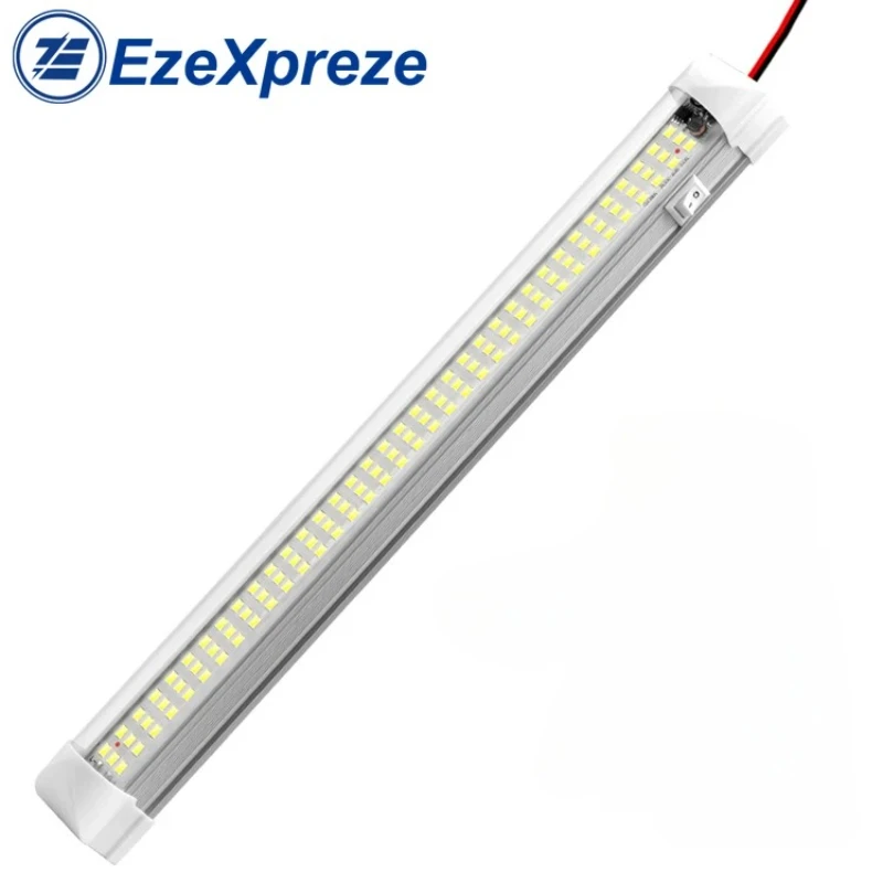 

2Pcs 108LED car interior light, 6000K white tube, 12V Suitable for vans, trucks, RVs, campers, boats and interior ceiling lights