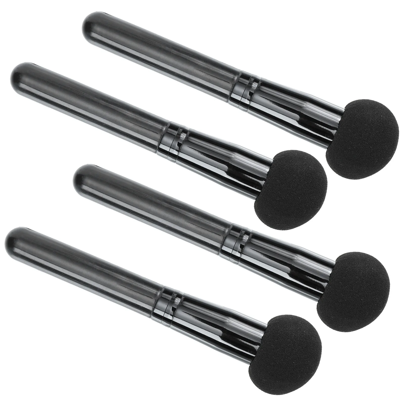 

4Pcs Mushroom Makeup Puff Puff Brush for Foundation Blush Concealer Loose Powder Wet Dry Use Makeup Pad