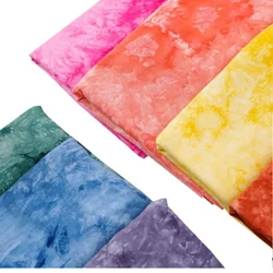 140x50cm Tie-Dye wiskozowy popelina tkanina ręcznie robiona DIY na sukienkę lub muzułmańską chustę na głowę tkanina hurtowa tkanina do szycia TJ0200