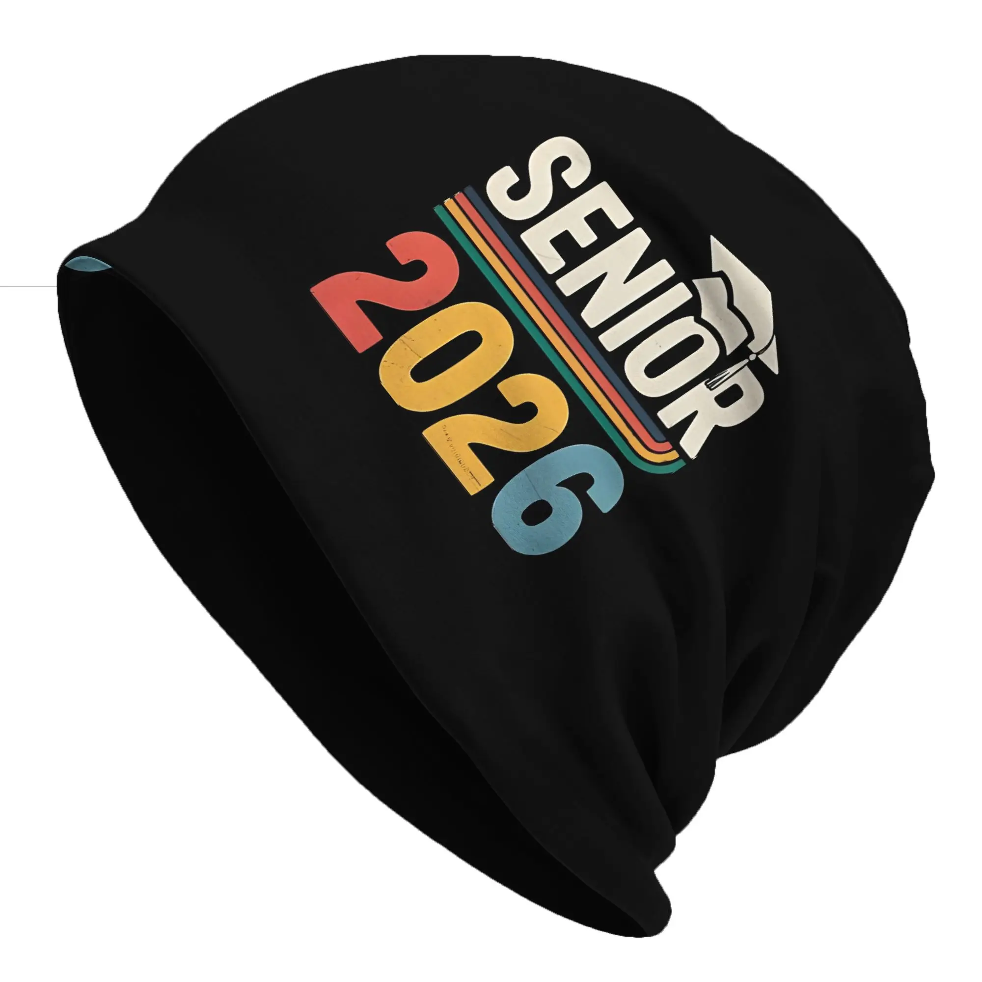 Graffiti Hat Senior 2026  Class Of 2026 Caps For Men Women Graduation in 2026 Skullies Beanies Ski Caps Soft Bonnet Hats