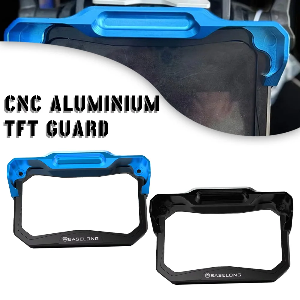 2025 For CFMOTO 450MT Ibex 450 MT 2024 2026 CNC Aluminium TFT Guard with sun visor Meter Frame Cover Screen Glare Shield Guard