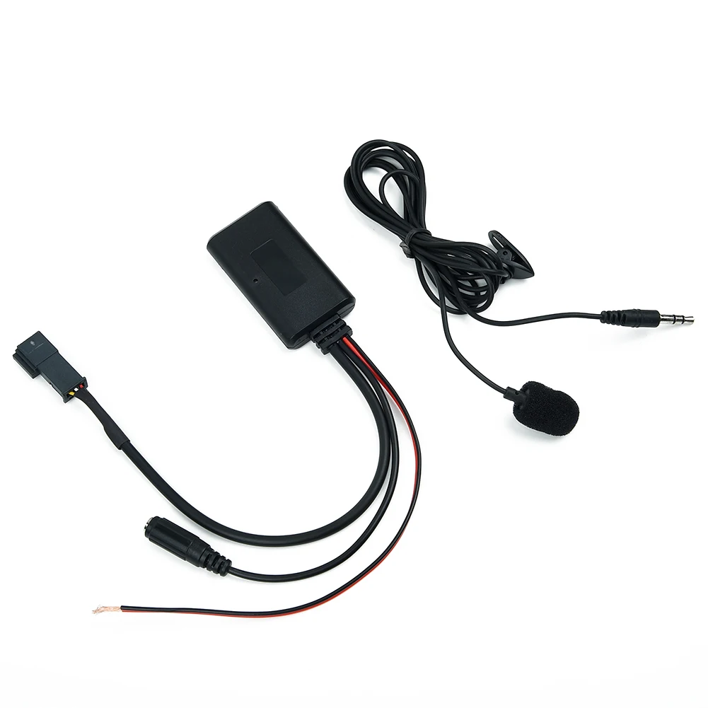 ABS Bluetooth Adapter Audio HIFI Cable Adaptor Bluetooth 5.0 + Microphone For BMW E54 E39 E46 E38 E53 Accessories Auto