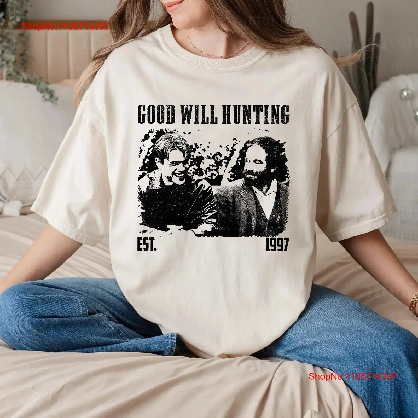 Good Will Hunting T Shirt Movie Vintage Retro Classic s for him Christmas vintage Washed Unisex streetwear designer clothes