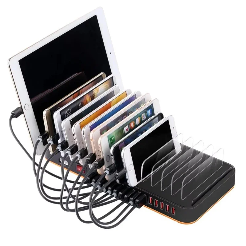 

15-Port USB Fast Charger Smart Cooling Fan Overload Protection Smart Charging Station