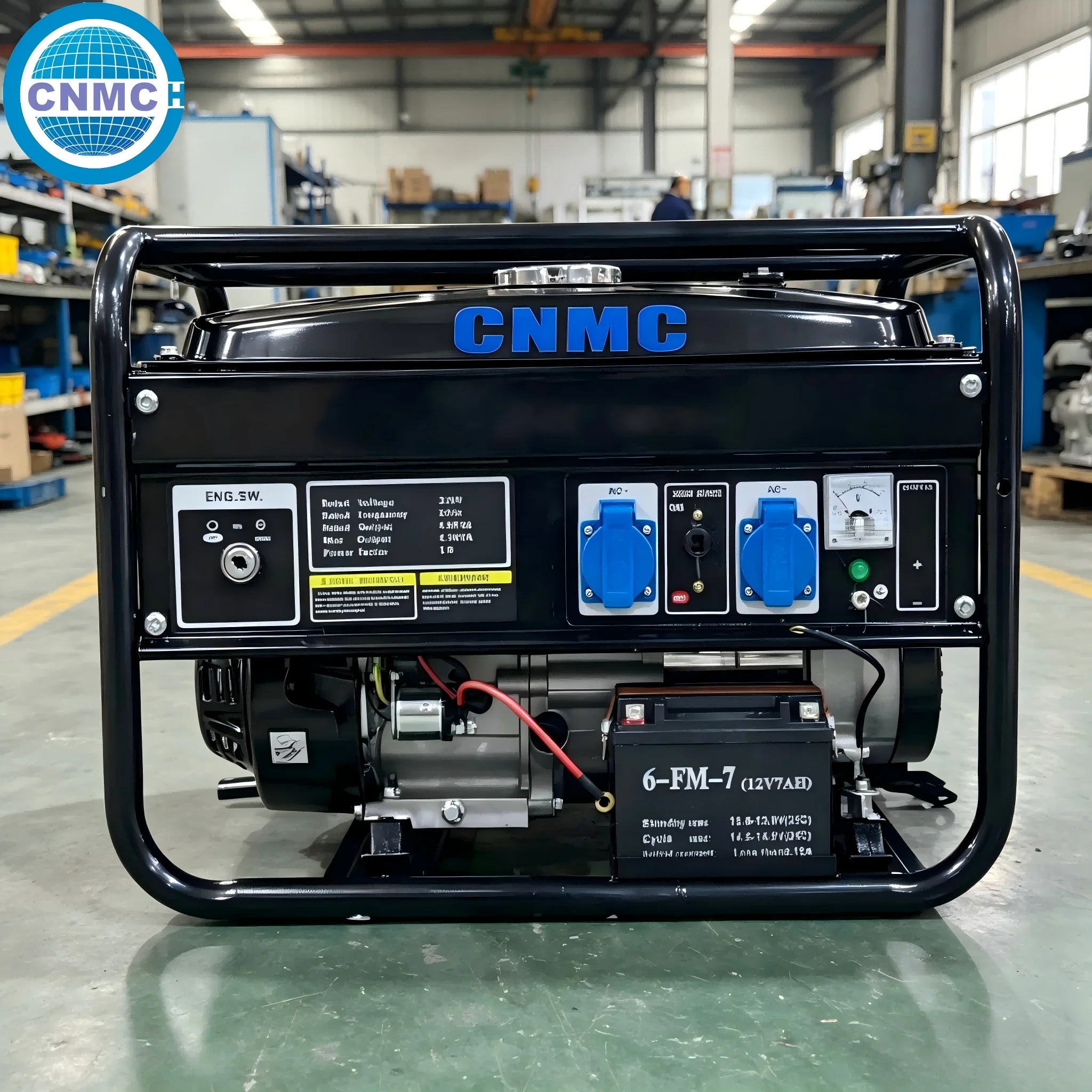 Petrol generators 3kw 5kw 6kw 7.5kw 9.5kw powered electricity generator With Wheel Electric start CE EPA Certified Made in China