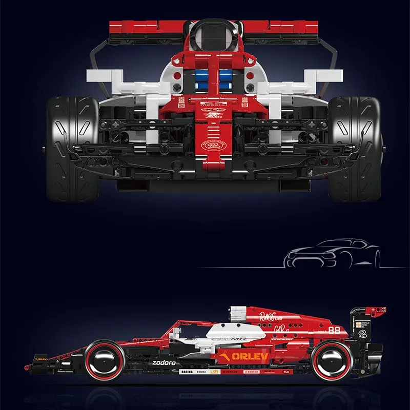 Mould King 13151 F1Racing Star  Racing Genuine Building Block Toy Gift for Men Technical Super Sports Car Formula Racing Buildin