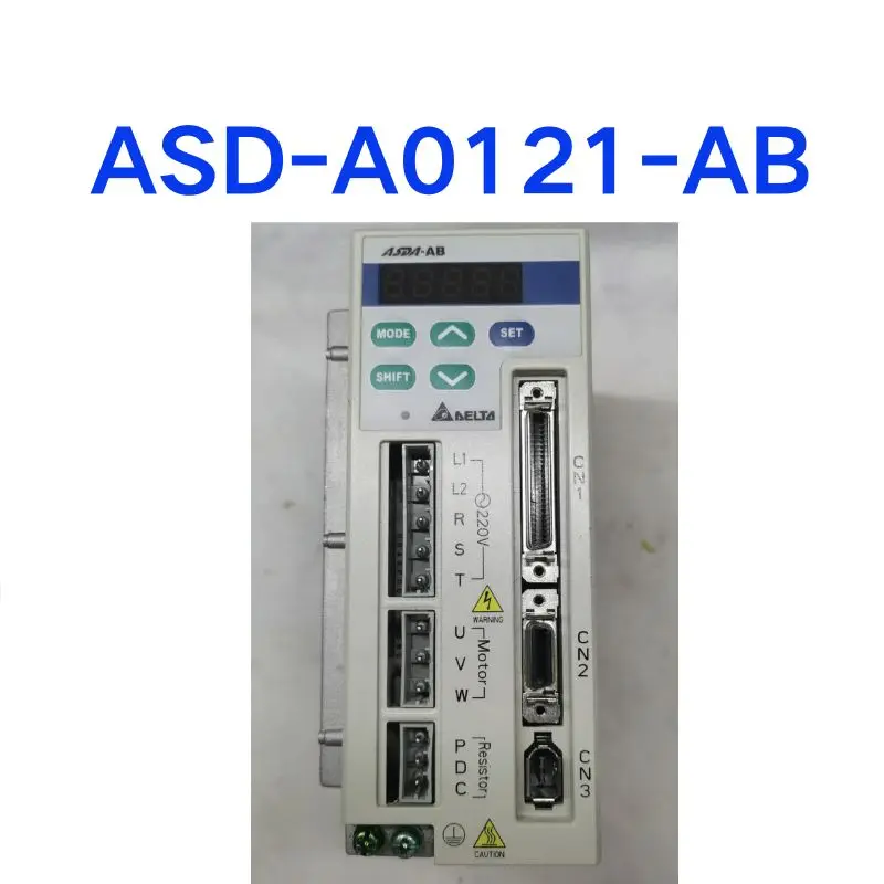 Used Servo driver ASD-A0121-AB, 100W  tested OK,  function intact