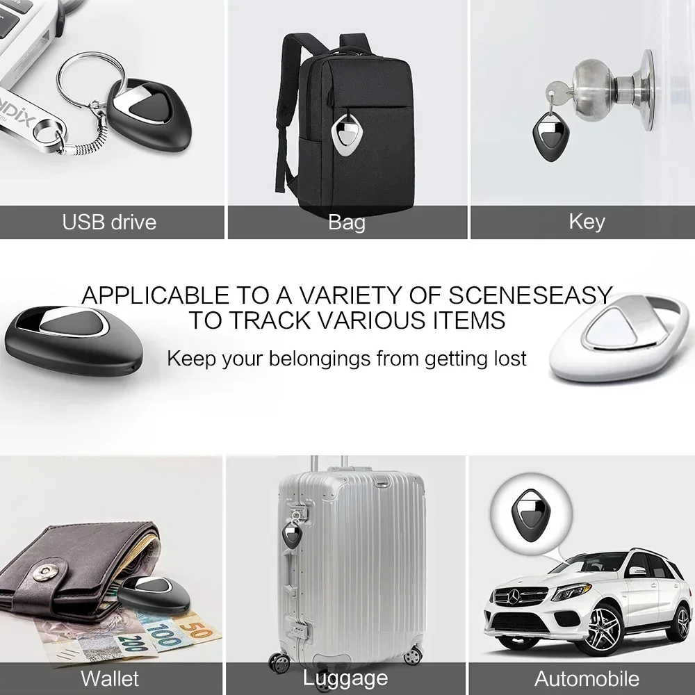 Portable GPS Tracker Mini Bluetooth Tracker for Kids Pet Car Anti-Lost Tracking Device Compatible with iOS and Android image 5