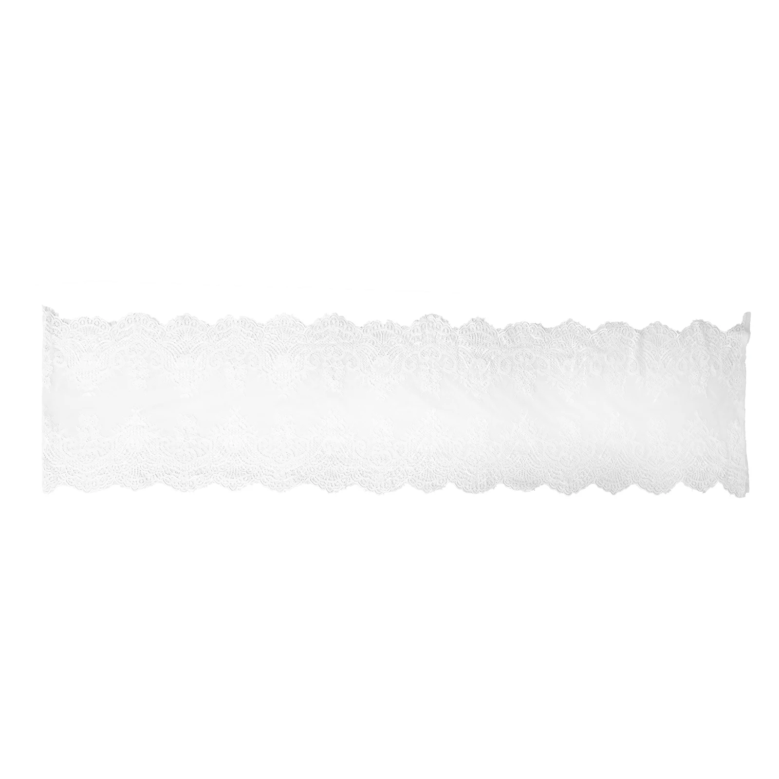 

White Lace Runner Table Decoration Elegant Kitchen Supplies Square Decor Romantic Banner Wedding Party Tablecloth nament