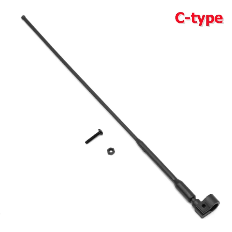 Antenna di simulazione in nylon 1/8 1/10 RC Crawler Auto Linea di segnale decorativo per Axial SCX10 Traxxas TRX4 D90 CC01 Parti di aggiornamento
