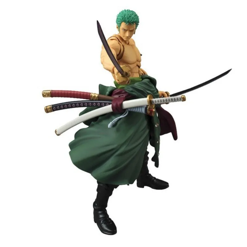 Figuras de acción de One Piece, Luffy, Roronoa, Zoro Ace, articulación móvil articulada Variable, modelo de colección de regalo