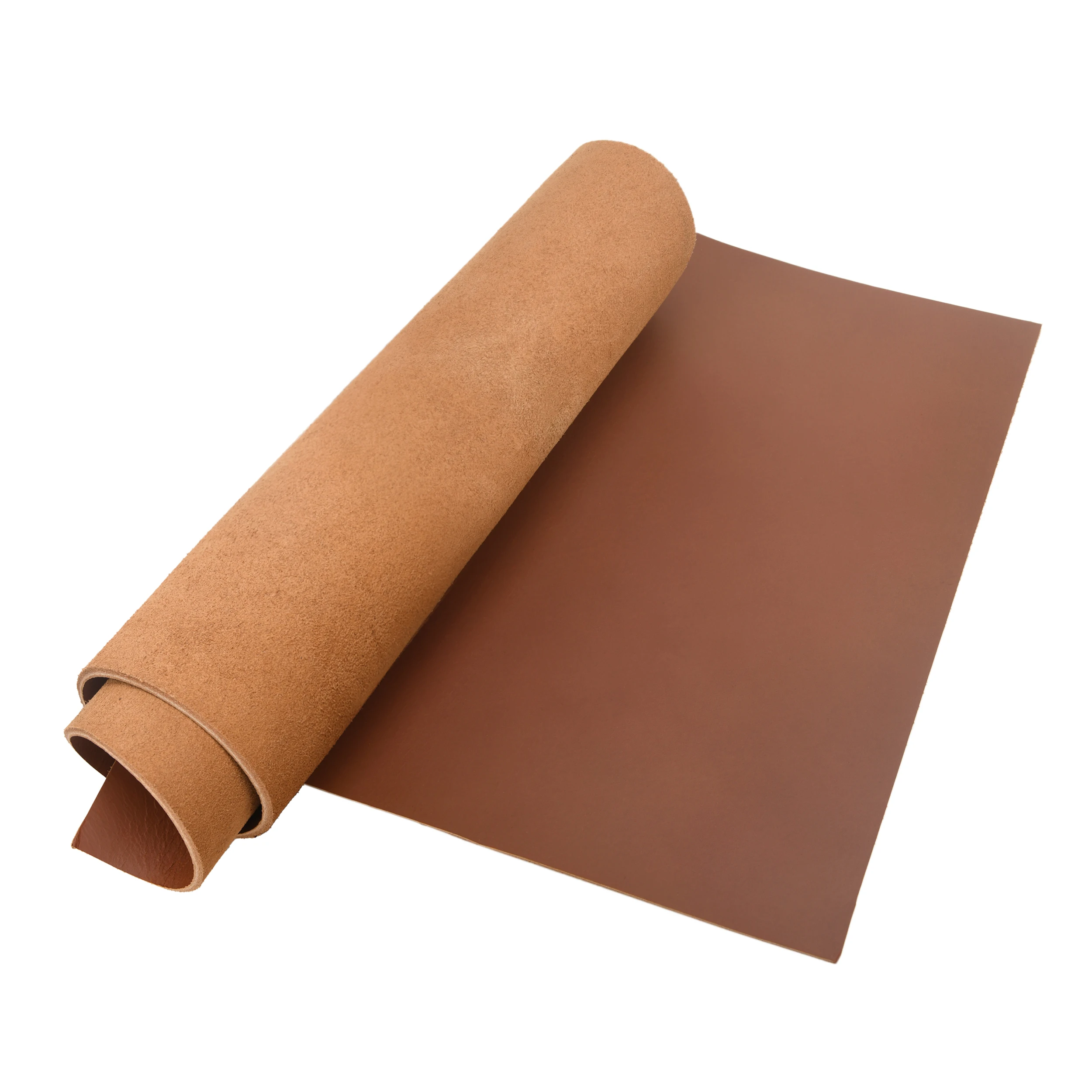 

Genuine Leather Cowhide Tooling Sheet Pieces Leathercraft Crazy Horse Leather 3.5mm Thickness