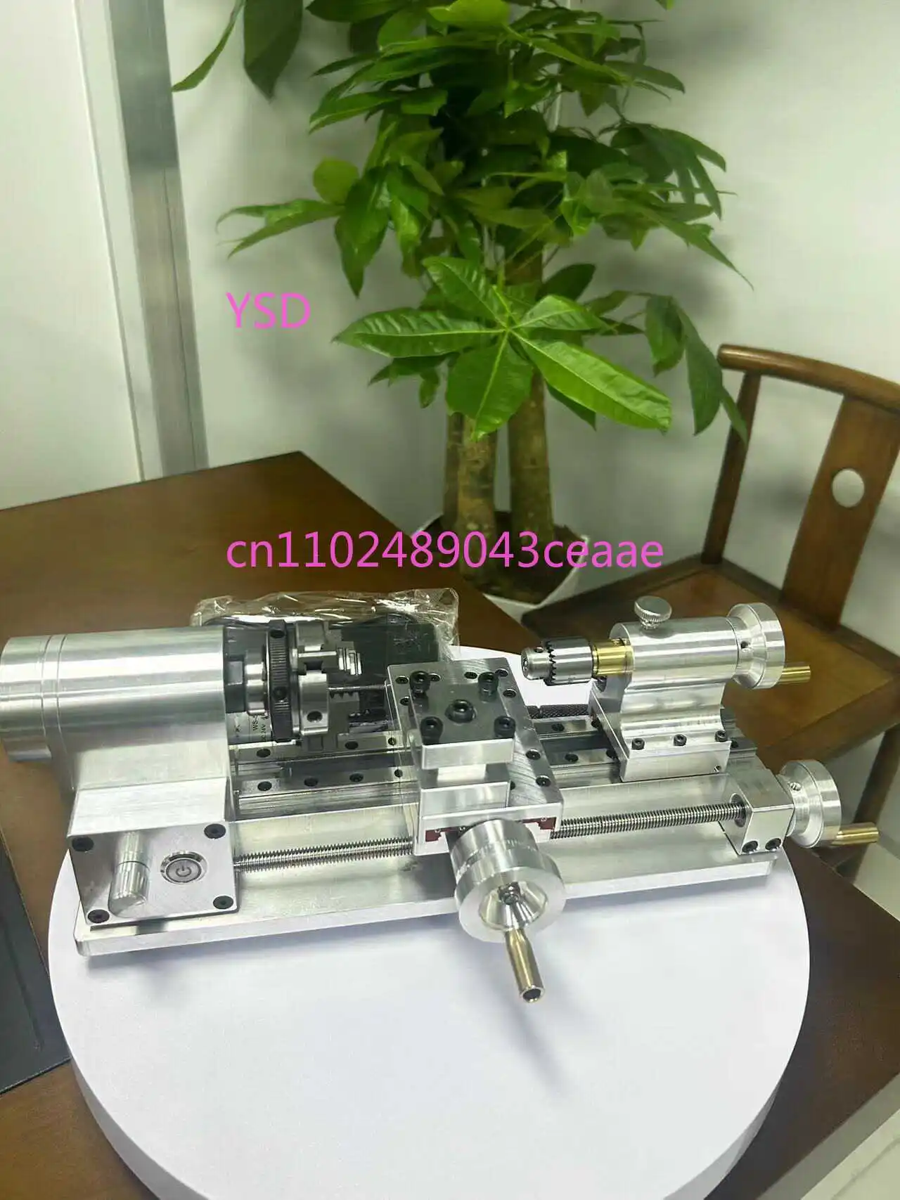 

DIY Mini Lathe - Compact Desktop Model, for Handmade Crafting