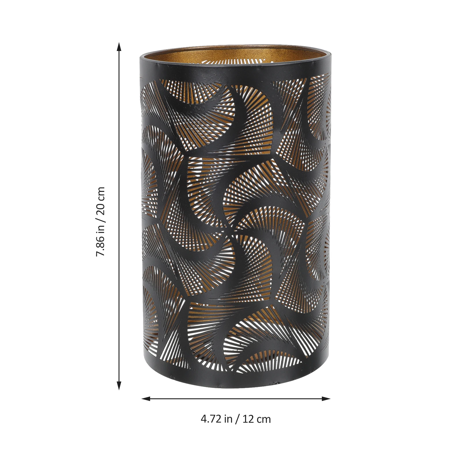 

Hollow Iron Lampshade Black Tabletop Desk Light Cover Dustproof Bedroom Living Room Lighting Accessories Lampshade