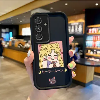 Krásný kryt s motivem Sailors Moons pro Samsung Galaxy A35 A34 A33 A32 5G A31 A30 A24 A23 A22 A13 A12 A05 A03 nárazuvzdorný kryt 10 nejlepší prodej Flipové pouzdro Sailor Moon pro Samsung Galaxy Z - №5