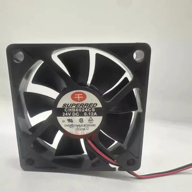 

New Cooler Fan 6015 CHB6024CS DC24V 0.12A Frequency Converter Cooling Fan 60*60*15MM