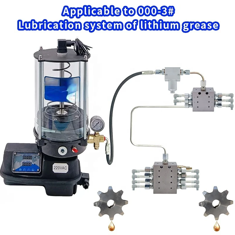 Automatic Grease Lube Lubrication Pump System15L Automatic Grease Pump