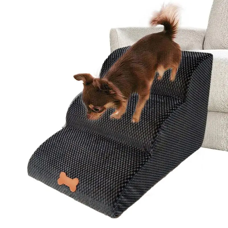 

Pet Step Dog Step Dog Stairs Ladder Pet Stairs Step Sofa Bed Ladder Pet Stairs With Stair Landing For Small Dogs pet accessories