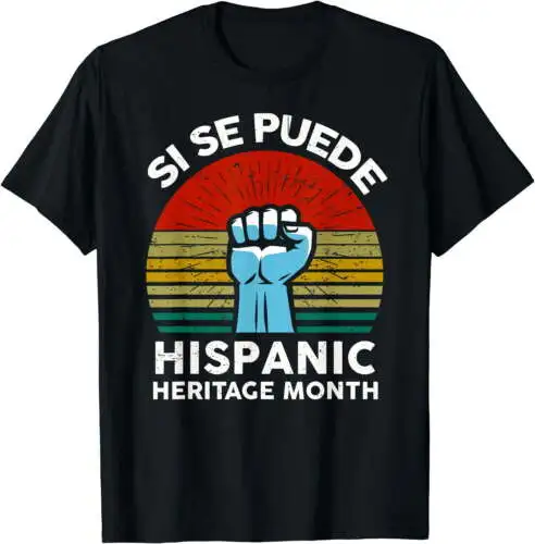 

Si Se Puede Mexican National Hispanic Heritage Month Latino T-Shirt