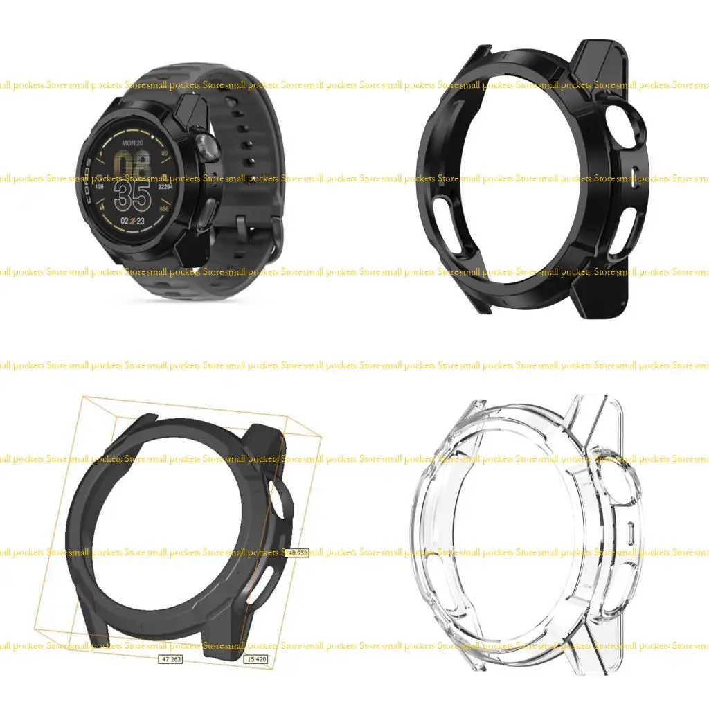 

R1WD Protective Cover Comfort Wear for Smartwatch Antiscratch and Impact Resistant