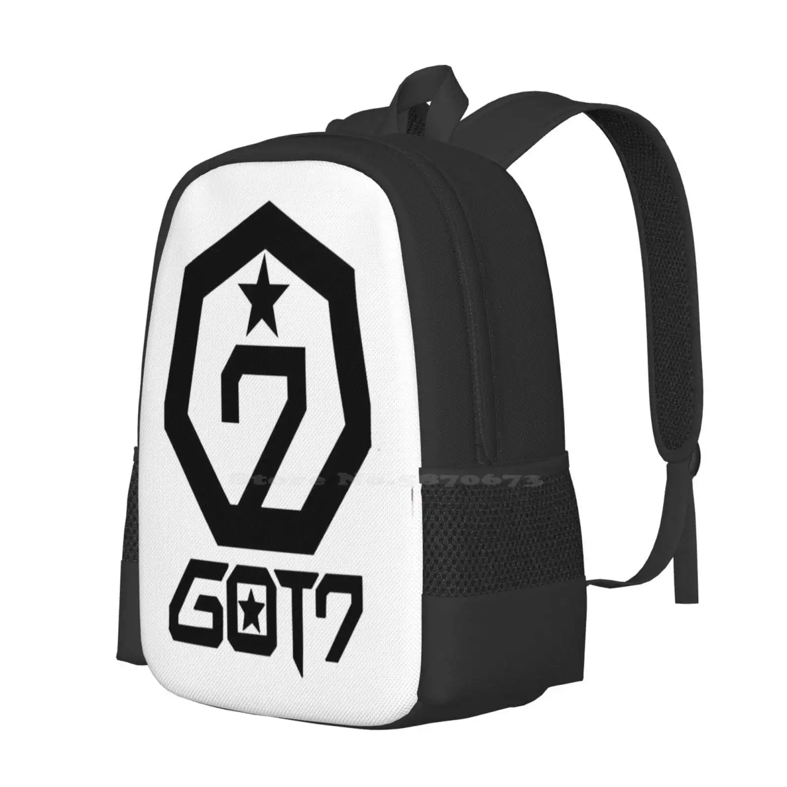 Got7 Fashion Pattern Design Travel Laptop School Backpack Bag Got7 Mark Jb Jackson Wang Jinyoung Youngjae Bambam Yugyeom Kpop