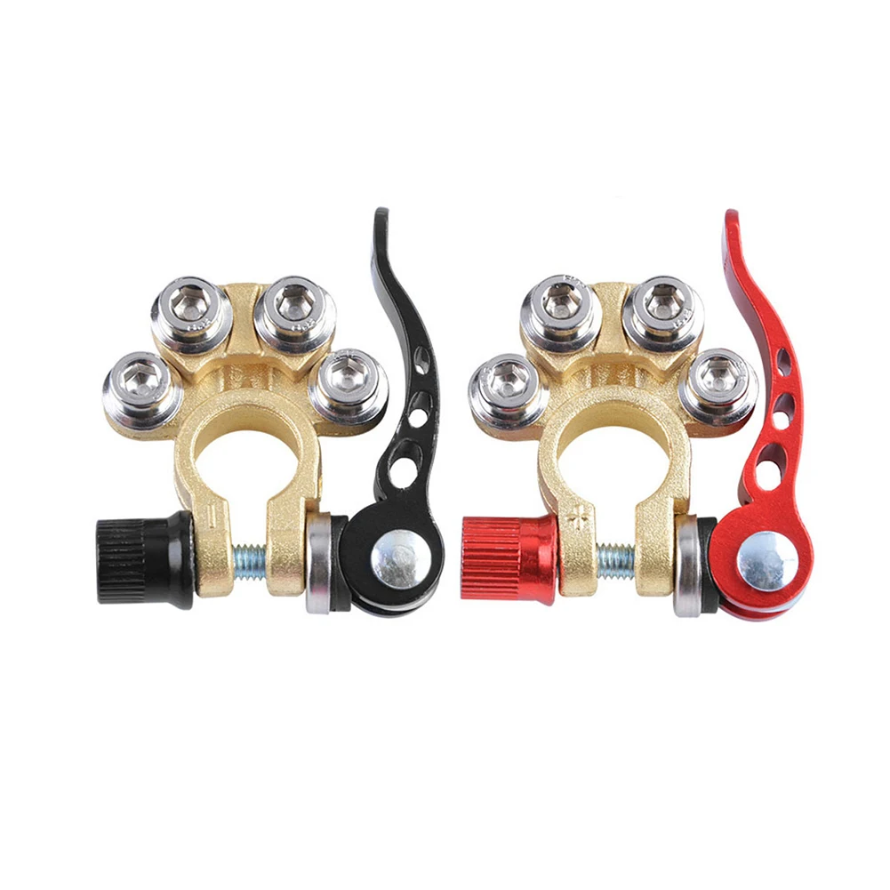 12V Auto Batterij Terminals Koperen Top Post Batterij Terminals Quick Disconnect Auto Batterij Terminal Connectors Auto-onderdelen