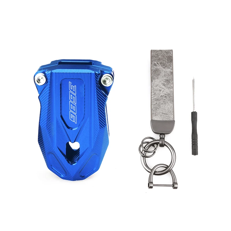 

New Motorcycle CNC key Cover Shell Cap & Keychian Keyring Fit For Zontes 2023-2025 125M 150M 150D 368E 368G 368D 368M 350D 350M