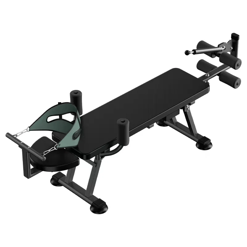 Commercial Height Increasing Electric Tensioner For Cervical & Lumbar Vertebra Soothing Inversion Table With Stretching Traction