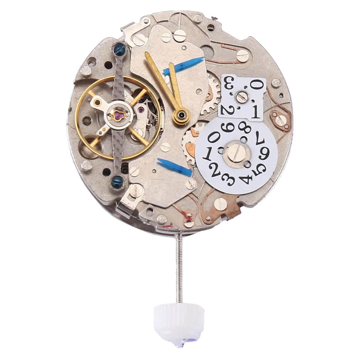 New LB10 Watch Movement Automatic Mechanical Movement L10 Watch Heart 5 PIN Movement 12 O'Clock Calendar 3/9 Seconds