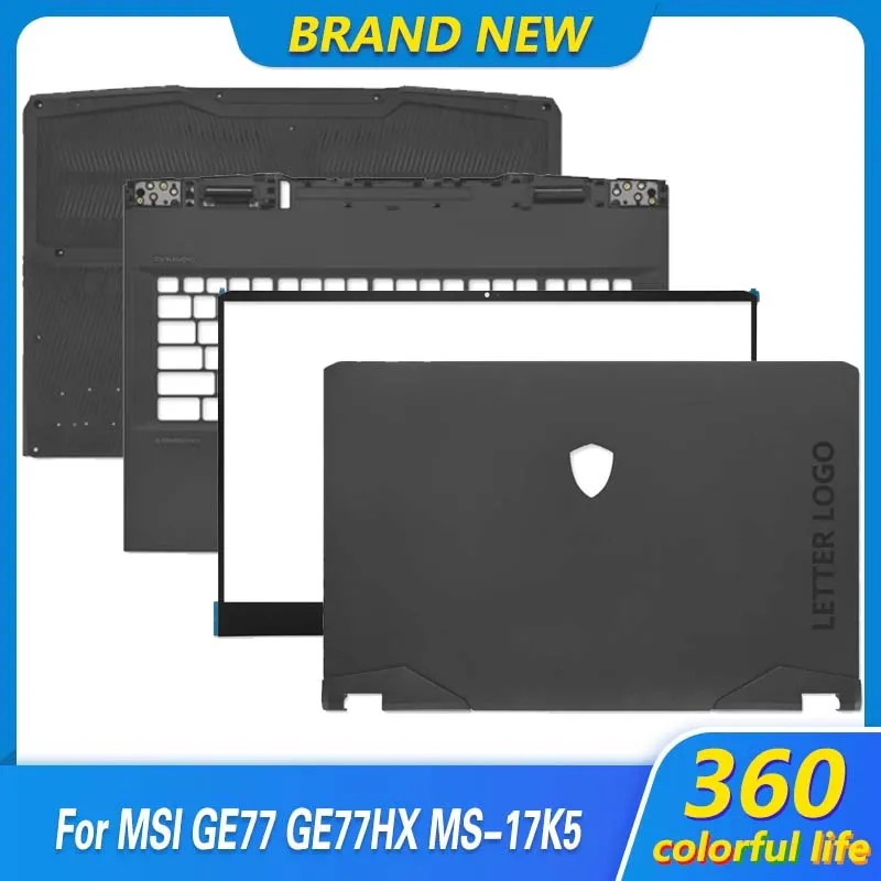 Original New Laptop Housing Case For MSI GE77 GE77HX MS-17K5 LCD Back Cover Front Bezel Palmrest Upper Top Bottom Lower Case